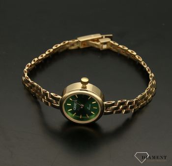 Złoty zegarek Geneve damski 585 biżuteryjna bransoletka ZG 178A. Złote zegarki- te szykowe czasomierze skierowane są dla osób ceniących elegancję i prestiż, a także stanowią ekskluzywny element biżuterii (4).jpg